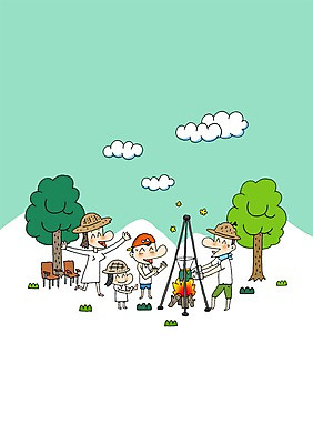 전신 PSD 나무 식물 구름 라이프스타일 여자 남자 어린이 여행 백그라운드 의자 일러스트 가족 가족여행 서기 사람 소녀 소년 여러명 성인 라이프 식사 캠핑 가족라이프 모닥불 즐거움 상쾌 화로 국내일러스트 자연요소 그릇 감정 가구 다수 관계 모션 불 레저 생활 파일형식