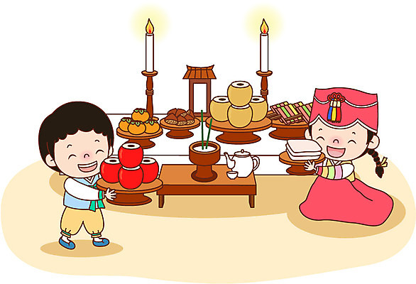 전신 캐릭터 한국문화 한국전통 전통 여자 명절 남자 전통문화 어린이 음식 과일 일러스트 초 촛불 주전자 새해 떡 감 서기 들기 사람 소녀 소년 두명 설날 배 사과 밤 한복 상차림 신년캐릭터 제사 향 제사상 어린이만 국내일러스트 일러캐릭터 AI파일 동양문화 기념일 문화 모션 주방용품 한국 견과류 전통의상 전통의례 파일형식 벡터