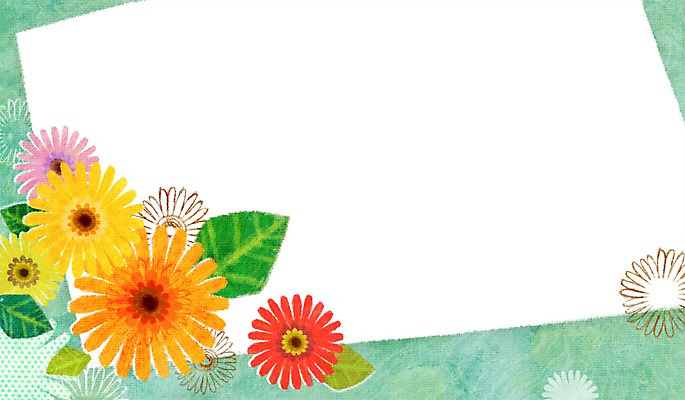 PSD 식물 계절 꽃 종이 백그라운드 일러스트 자연 안내 프레임 풍경 사람없음 봄 메모지 알림 봄배경 국내일러스트 사무용품 생태계 파일형식