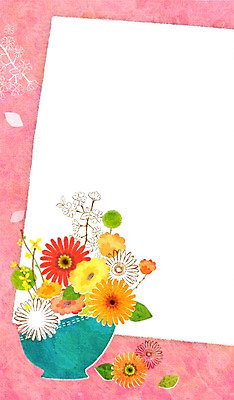 PSD 식물 계절 꽃 종이 백그라운드 일러스트 자연 안내 프레임 풍경 사람없음 꽃병 봄 메모지 병 알림 봄배경 국내일러스트 식기 사무용품 생태계 파일형식