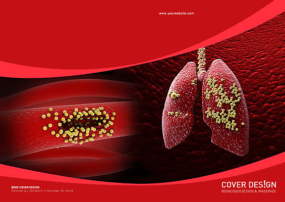 PSD 템플릿 편집 표지디자인 북디자인 출판디자인 표지 컬러 백그라운드 북커버 의학 세포 팜플렛 사람없음 치료 빨간색 내장 조직 장기 질병 생명공학 간 혈관 박테리아 균 이미지템플릿 신체 장기_의학 파일형식