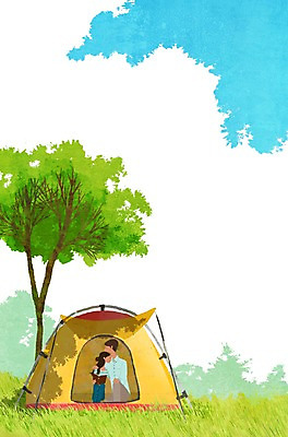 전신 PSD 나무 식물 커플 여자 남자 행복 커플라이프 데이트 일러스트 안기 함께함 텐트 사랑 사람 앉기 잔디 성인 두명 책 독서 다정 캠핑 성인만 국내일러스트 라이프스타일 감정 컨셉 관계 모션 레저 캠핑도구 파일형식