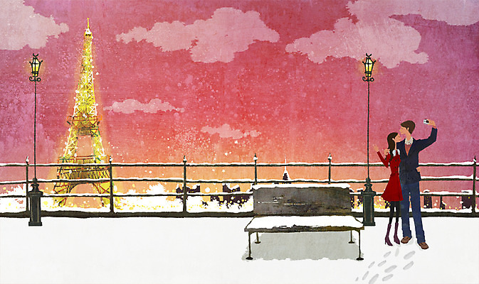 전신 PSD 건축물 커플 여자 남자 행복 커플라이프 가로등 벤치 의자 데이트 일러스트 안기 조명 함께함 사랑 서기 사람 성인 두명 건물 빛 탑 사진촬영 다정 야간 저녁 에펠탑 기념사진 성인만 국내일러스트 자연요소 라이프스타일 공공시설 건축 감정 가구 컨셉 관계 모션 촬영 파리 랜드마크 파일형식