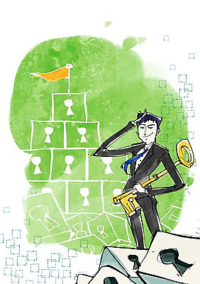 PSD 여자 남자 백그라운드 일러스트 비즈니스 열쇠 한명 서기 웃음 들기 사람 정장 상반신 성인 깃발 우승 직장인 비즈니스맨 비즈니스우먼 피라미드 열쇠구멍 성인만 국내일러스트 직업 1 건축물 옷 모션 표정 최고 랜드마크 파일형식