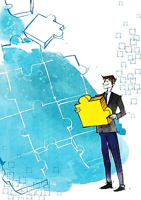 전신 PSD 남자 조각 백그라운드 일러스트 비즈니스 한명 서기 들기 사람 정장 성인 직장인 비즈니스맨 퍼즐 퍼즐조각 남자만 남자한명만 성인남자만 성인만 국내일러스트 직업 1 옷 모션 파일형식