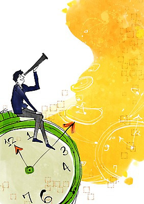 전신 PSD 응시 남자 시계 백그라운드 일러스트 비즈니스 한명 사람 앉기 정장 성인 망원경 관찰 시간 직장인 비즈니스맨 남자만 남자한명만 성인남자만 성인만 국내일러스트 직업 1 시선 옷 모션 파일형식