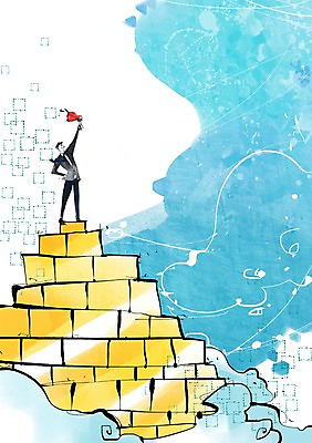 전신 PSD 남자 백그라운드 일러스트 비즈니스 불 한명 서기 들기 사람 정장 성인 금융 경제 쌓기 직장인 비즈니스맨 피라미드 금괴 횃불 남자만 남자한명만 성인남자만 성인만 국내일러스트 자연요소 직업 1 건축물 옷 모션 도구 황금 랜드마크 파일형식