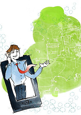 PSD 건축물 남자 백그라운드 일러스트 비즈니스 한명 서기 사람 정장 상반신 성인 건물 스마트폰 핸드폰 직장인 비즈니스맨 통화 남자만 남자한명만 성인남자만 성인만 국내일러스트 직업 1 옷 건축 모션 전자제품 스마트기기 파일형식