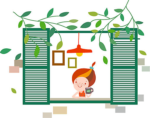 식물 우먼라이프 라이프스타일 여자 행복 여유 음료 액자 일러스트 창문 티타임 휴식 나뭇잎 조명 한명 들기 사람 상반신 라이프 컵 차 여자만 여자한명만 국내일러스트 AI파일 1 식기 감정 컨셉 잎 모션 생활 파일형식 벡터