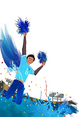 전신 PSD 남자 일러스트 응원 한국 웃음 들기 사람 손짓 여러명 성인 달리기 손들기 점프 파이팅 기쁨 응원용품 자신감 군중 흥분 열정 열광 응원수술 객석 응원석 남자만 성인남자만 성인만 국내일러스트 감정 아시아 다수 모션 표정 오브젝트 파일형식