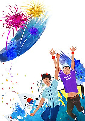 전신 PSD 남자 일러스트 응원 조명 한국 폭죽 웃음 사람 손짓 여러명 성인 달리기 손들기 스크린 점프 파이팅 콘서트 공연 기쁨 무대 깃발 자신감 국기 군중 태극기 흥분 열정 꽃가루 열광 남자만 성인남자만 성인만 국내일러스트 감정 아시아 다수 모션 표정 이벤트 가루 파일형식