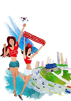 전신 PSD 건축물 여자 도로 일러스트 응원 자동차 거리 한국 서기 웃음 들기 사람 성인 두명 건물 파이팅 기쁨 응원용품 깃발 자신감 국기 태극기 숭례문 국보 흥분 붉은악마 열정 열광 여자만 성인여자만 성인만 월드싸커 국내일러스트 건축 감정 아시아 길 육상교통 스포츠 교통시설 모션 표정 문화재 오브젝트 랜드마크 파일형식