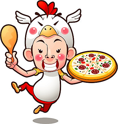 전신 직업 캐릭터 남자 음식 일러스트 홍보캐릭터 피자 한명 서기 들기 사람 성인 요식업 식당 치킨 알림 음식점캐릭터 닭다리 치킨집 피자집 남자만 남자한명만 성인남자만 성인만 일러캐릭터 AI파일 1 산업 모션 패스트푸드 서양음식 상점 닭고기요리 파일형식 벡터