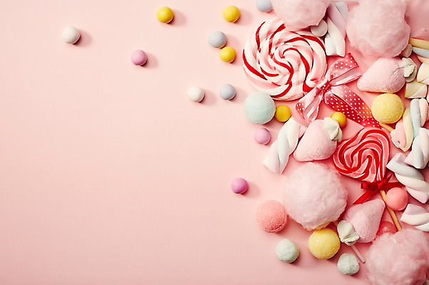 포토 JPG 스튜디오촬영 기념일 리본 음식 백그라운드 화이트데이 디저트 실내 막대사탕 사탕 사람없음 달콤 오브젝트 마시멜로우 솜사탕 국내포토 데이이벤트 이벤트 내부 맛 파일형식