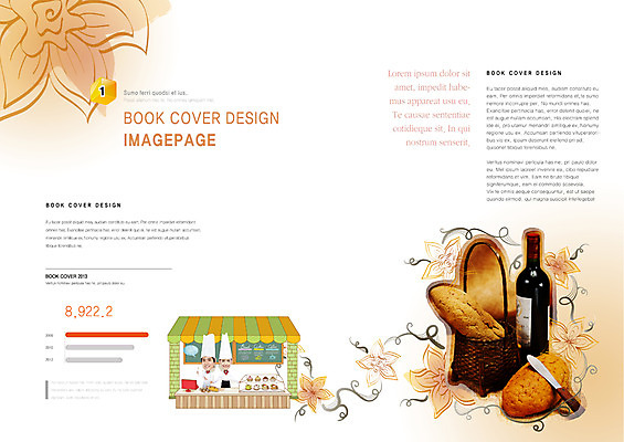 PSD 외국인 템플릿 편집 표지디자인 북디자인 출판디자인 여자 남자 꽃 내지 음식 빵 백그라운드 꽃무늬 북커버 그래프 요리사모자 웃음 사람 동양인 팜플렛 성인 두명 바구니 상점 요식업 식당 와인 주방장 요리사 빵집 한국인 칼 와인병 모카빵 성인만 이미지템플릿 식물 직업 모자_잡화 산업 무늬 병_용기 주류 표정 인종 파일형식