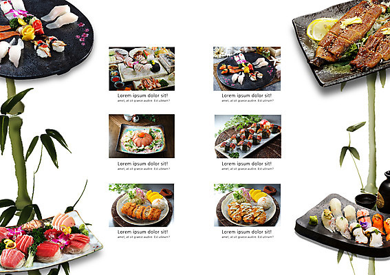 PSD 나무 식물 템플릿 편집 그릇 접시 표지디자인 북디자인 출판디자인 내지 음식 백그라운드 채소 일본문화 북커버 밥 어류 팜플렛 사람없음 요식업 식당 초밥 샐러드 생선회 회 돈가스 장어 대나무 생선초밥 단무지 일본음식 이미지템플릿 동양문화 식기 산업 외국문화 상점 수중동물 커틀릿 파일형식