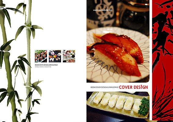 PSD 나무 식물 템플릿 편집 그릇 접시 표지디자인 북디자인 출판디자인 표지 음식 백그라운드 일본문화 북커버 파슬리 어류 팜플렛 사람없음 요식업 식당 초밥 장어 대나무 생선초밥 일본음식 이미지템플릿 동양문화 식기 산업 외국문화 채소 상점 수중동물 파일형식