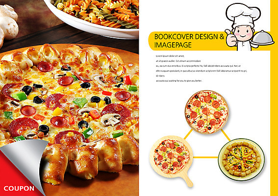 PSD 템플릿 편집 캐릭터 표지디자인 북디자인 출판디자인 남자 내지 음식 백그라운드 북커버 피자 파스타 한명 들기 사람 손짓 팜플렛 요식업 식당 주방장 요리사 최고 토핑 추천 남자만 남자한명만 이미지템플릿 직업 1 산업 모션 패스트푸드 서양음식 상점 파일형식