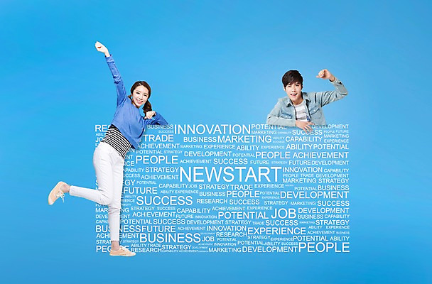 전신 PSD 편집 편집이미지 학생 배너 커플 여자 남자 대학생 컬러 새출발 새로움 프레임 서기 웃음 사람 동양인 손짓 성인 두명 파란색 손들기 파이팅 희망 주먹 한국인 알림 성인만 이미지편집 감정 컨셉 관계 모션 표정 인종 출발 파일형식