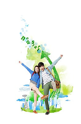 전신 PSD 편집 편집이미지 학생 배너 커플 여자 남자 화살표 대학생 말풍선 가방 새출발 새로움 프레임 서기 웃음 들기 사람 동양인 손짓 20대 성인 두명 손들기 파이팅 희망 한국인 알림 상승 청년만 성인만 이미지편집 잡화 감정 컨셉 관계 모션 표정 인종 청년 출발 파일형식