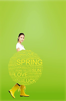 전신 PSD 외국인 편집 편집이미지 배너 계절 여자 컬러 백그라운드 우산 날씨 프레임 따뜻함 장화 한명 서기 사람 동양인 풍경 성인 연두색 봄 알림 여자만 여자한명만 성인여자만 성인만 이미지편집 1 신발 모션 인종 초록색 파일형식