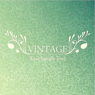 EPS 해외이미지 식물 꽃 백그라운드 잎 꽃무늬 곡선 일러스트 프레임 사람없음 해외202004 해외일러스트 선 무늬 파일형식 벡터 이미지허브