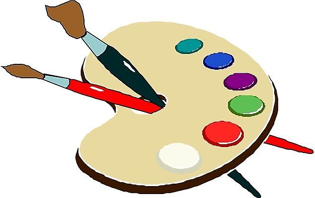 EPS 해외이미지 일러스트 미술 취미 목재 빨간색 초록색 파란색 갈색 노란색 검은색 페인트 장비 흰색 공구 붓 판넬 팔레트 심볼 오브젝트 그림 페인트붓 아크릴 해외202004 해외일러스트 나무 컬러 재료 재질 문화예술 도구 파일형식 벡터 이미지허브