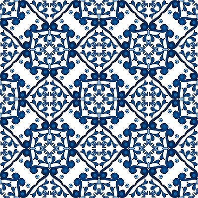 EPS 해외이미지 전통 디자인 패턴 일러스트 벽지 추상 장식 파란색 흰색 포르투갈 타일 묘사 정사각형 모자이크 스페인어 아라베스크 엘리먼트 튀니지 해외202004 해외일러스트 도형 유럽 컬러 무늬 아프리카 파일형식 벡터 이미지허브
