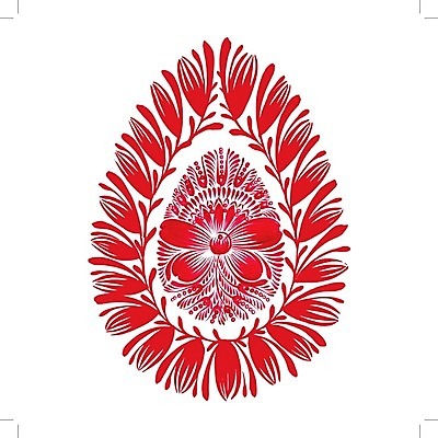 EPS 해외이미지 디자인 꽃 백그라운드 잎 일러스트 추상 수채화 부활절 미술 사람없음 빨간색 부활절계란 해외202004 해외일러스트 식물 기념일 컬러 무늬 문화예술 계란 파일형식 벡터 이미지허브