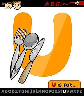 EPS 해외이미지 알파벳 영어 교육 일러스트 타이포그라피 사람없음 U 해외202004 해외일러스트 문자 파일형식 벡터 이미지허브