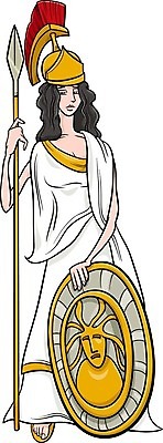 EPS 해외이미지 캐릭터 창 일러스트 동화 헬멧 만화 그림 전쟁 신화 공상 방패 영웅 그리스인 로마인 여신 해외202004 해외일러스트 일러캐릭터 서양인 무기 인종 보호장비 파일형식 벡터 이미지허브