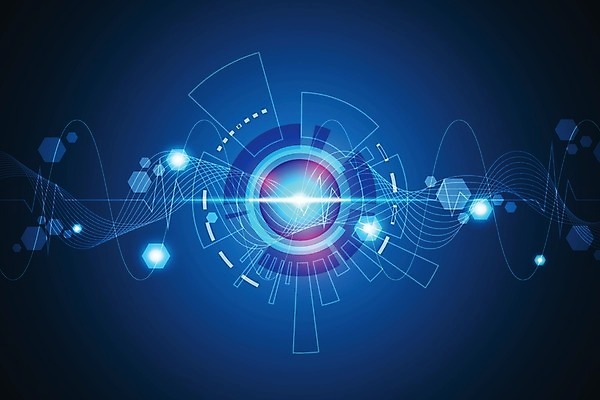 EPS 해외이미지 디자인 컨셉 일러스트 추상 미래 사람없음 그래픽 파란색 디지털 해외202004 해외일러스트 컬러 무늬 파일형식 벡터 이미지허브