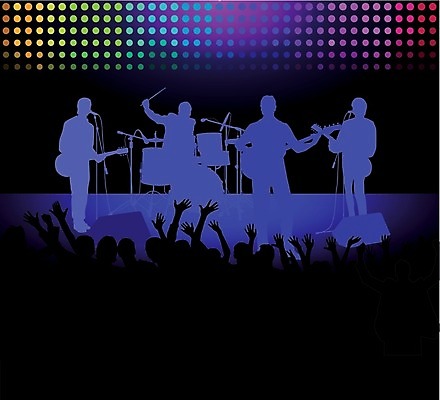 EPS 해외이미지 남자 음악 일러스트 노래 놀이 이벤트 콘서트 음악가 가수 무대 기구 기타 악단 그룹 군중 클럽 디스코 드럼 드러머 베이스 해외202004 해외일러스트 직업 현악기 문화예술 타악기 사람 공연 춤 파일형식 벡터 이미지허브