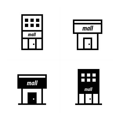 EPS 해외이미지 외관 일러스트 건축양식 주택 건물 세트 상점 검은색 흰색 도시 그룹 시장 쇼핑몰 심볼 상업 소매 슈퍼마켓 고립 해외202004 해외일러스트 건축물 건축 컬러 파일형식 벡터 이미지허브