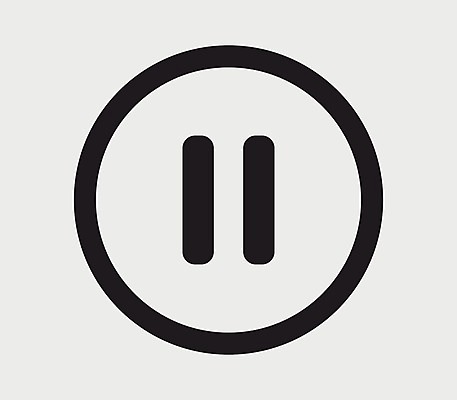 EPS 해외이미지 일러스트 검은색 심볼 사인 일시정지 플레이어 해외202004 해외일러스트 컬러 파일형식 벡터 이미지허브