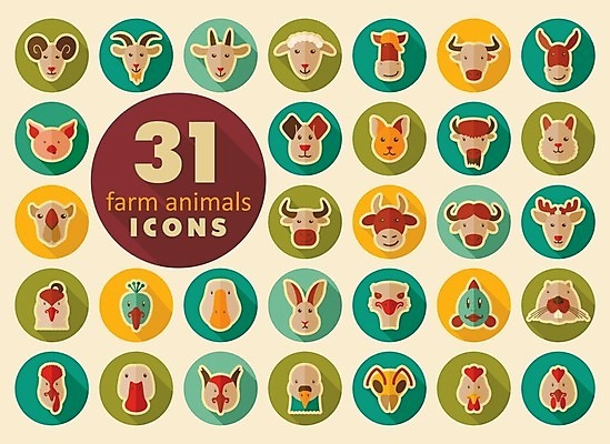 EPS 해외이미지 동물 농업 일러스트 조류 사슴 염소 오리 사람없음 세트 농장 머리 고양이 치킨 양 돼지 소 개 공작 들소 심볼 사인 황소 비둘기 복고 낙타 거위 당나귀 꿩 타조 칠면조 수탉 메추리 암탉 해외202004 해외일러스트 산업 포유류 신체부위 반려동물 닭 말_동물 암컷 수컷 닭고기요리 파일형식 벡터 이미지허브