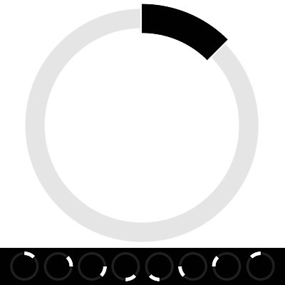 EPS 해외이미지 모양 일러스트 부분 추상 세트 검은색 무대 흰색 반지 원형 고리 지시 심볼 순환 다운로드 단계 진행 UI 고립 로딩 사방 슬라이드 엘리먼트 인터페이스 해외202004 해외일러스트 도형 컬러 무늬 장신구 모션 파일형식 벡터 이미지허브