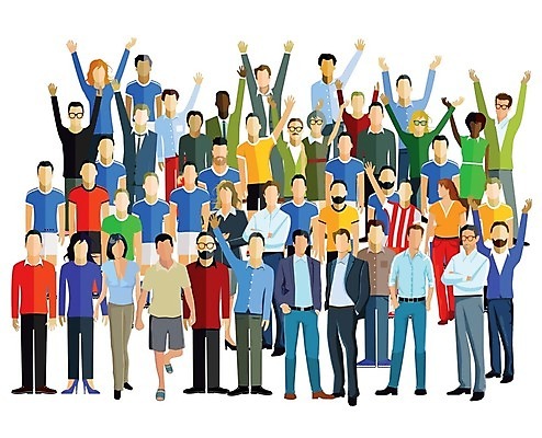 EPS 해외이미지 일러스트 비즈니스 서기 사람 이벤트 원형 메시지 소셜 시범 해외202004 해외일러스트 도형 모션 파일형식 벡터 이미지허브