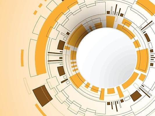 EPS 해외이미지 디자인 일러스트 추상 사람없음 그래픽 디지털 주황색 원형 해외202004 해외일러스트 도형 컬러 무늬 파일형식 벡터 이미지허브