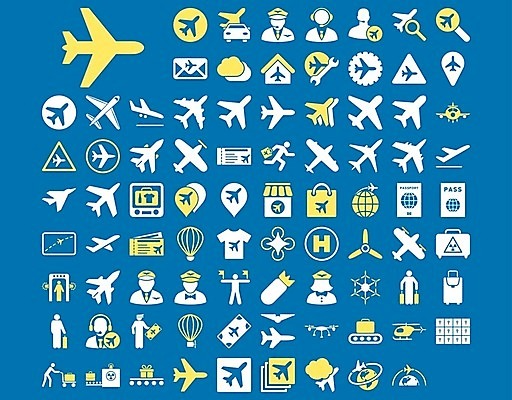 EPS 해외이미지 클립아트 일러스트 비행기 공항 도착 항공 출발 파란배경 제트기 고립 상형문자 착륙 폭격기 해외202004 해외일러스트 문자 무기 컨셉 항공교통 교통시설 대중교통 파란색 파일형식 벡터 교통수단 컬러 교통 시설 이미지허브