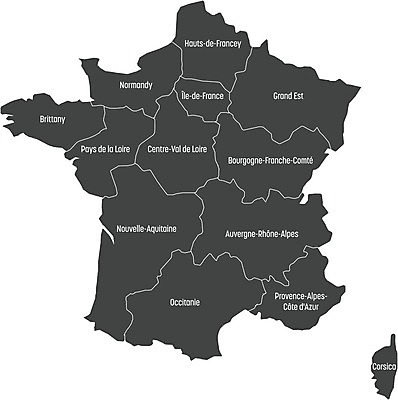 EPS 해외이미지 모양 디자인 유럽 여행 백그라운드 지도 일러스트 비즈니스 새로움 관리 회색 프랑스 경계선 변화 플랫 심플 영토 지역 파리 대도시 프랑스어 2016년 고립 노르망디 분할 전국 지리 해외202004 해외일러스트 문자 나라 선 컬러 컨셉 도시 연도 경계 파일형식 벡터 이미지허브