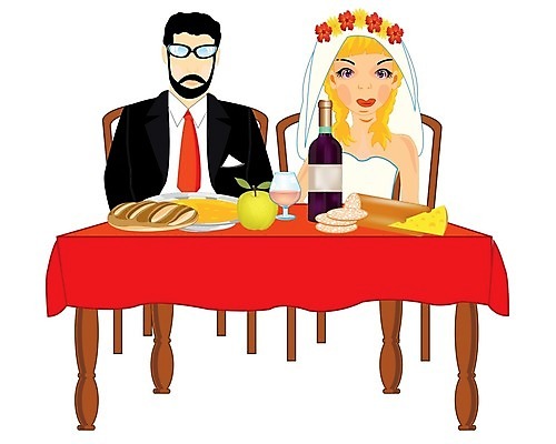 EPS 해외이미지 꽃 음료 신랑 결혼 일러스트 가족 관계 탁자 휴가 사랑 이벤트 와인 식사 코트 식탁보 흰배경 해외202004 해외일러스트 식물 감정 가구 백그라운드 주류 외투 흰색 파일형식 벡터 이미지허브