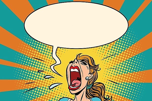 EPS 해외이미지 여자 감정 얼굴 백그라운드 일러스트 스트레스 사람 성인 외침 고통 분노 표현 입 좌절 울음 무서움 불안 싸움 시끄러움 문제 공격적 부정적 비명 히스테리 해외202004 해외일러스트 컨셉 모션 표정 신체부위 소리 파일형식 벡터 이미지허브