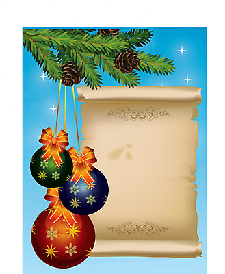 EPS 해외이미지 나무 별 백그라운드 크리스마스 겨울 일러스트 공 휴가 신용카드 두루마리 편지 연도 고립 스타일 해외202004 해외일러스트 자연요소 식물 계절 기념일 금융 파일형식 벡터 이미지허브