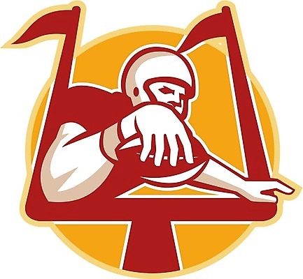 EPS 해외이미지 스포츠 일러스트 공 그래픽 럭비 미식축구 축구 수화기 복고 방패 점수 고립 쿼터백 해외202004 해외일러스트 구기 전화기 파일형식 벡터 이미지허브