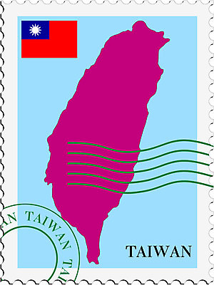 EPS 해외이미지 디자인 배너 종이 지도 인터넷 일러스트 추상 미술 깃발 편지 대만 우표 해외202004 해외일러스트 아시아 무늬 문화예술 파일형식 벡터 이미지허브