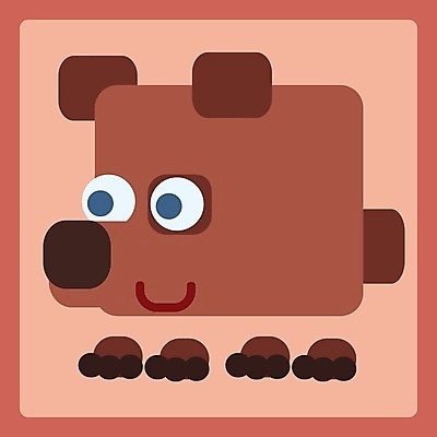 EPS 해외이미지 동물 캐릭터 어린이 일러스트 곰 자연 동화 동물원 책 만화 심볼 사인 육식동물 스타일 해외202004 해외일러스트 일러캐릭터 포유류 사람 생태계 파일형식 벡터 이미지허브