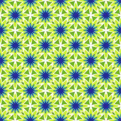 EPS 해외이미지 디자인 꽃 백그라운드 꽃무늬 패턴 일러스트 벽지 추상 장식 초록색 파란색 흰색 직물 원형 혼합 질감 복고 해외202004 해외일러스트 도형 식물 컬러 무늬 파일형식 벡터 이미지허브