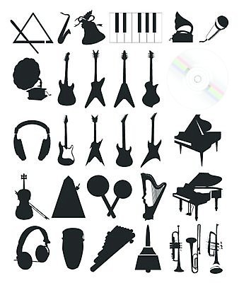 EPS 해외이미지 음악 일러스트 미술 사람없음 기타 공구 운명 피아노 바이올린 마이크 드럼 해외202004 해외일러스트 음향기기 현악기 문화예술 타악기 도구 건반악기 파일형식 벡터 이미지허브