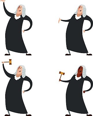 EPS 해외이미지 직업 캐릭터 디자인 남자 컨셉 일러스트 비즈니스 미술 사람 분노 흰색 최고 범죄 망치 만화 판사 가발 그림 클립 법 코믹 의사봉 재판 법관 질서 공정 법원 변호사 고립 법정 옛날 재판소 해외202004 해외일러스트 일러캐릭터 감정 컬러 문화예술 공구 예절 법률가 파일형식 벡터 이미지허브